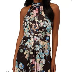 Garden Party Chiffon Printed Dress